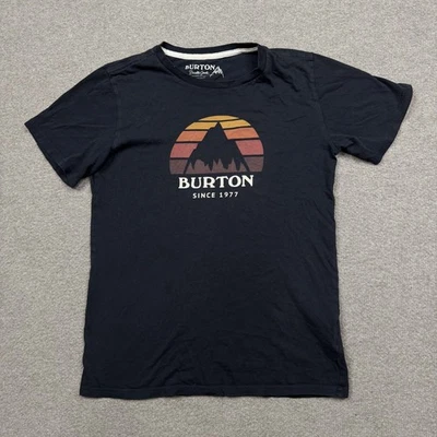 Camisa Burton Niño Talla L Negra Manga Corta Cuello Redondo Aire Libre Senderismo JUVENTUD Foto 1 de 4