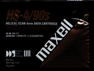 Maxell HS-4/90s 4mm Data Tape Cartridge-DDS Helical Scan (new sealed) - Picture 1 of 2
