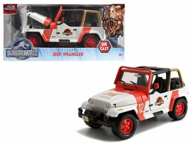 1:24 Jurassic Park Jeep Wrangler -- Jurassic World -- Jada - Image 1 of 4