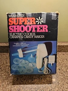 Wear-Ever Super Shooter #70001 Elektrischer Cookie Canape Süßigkeitenbereiter getestet funktioniert - Bild 1 von 10
