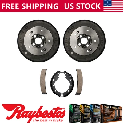 Kit trasero tambores de freno y zapatas de freno para Pontiac Vibe 2003-2006 - Raybestos Foto 1 de 4