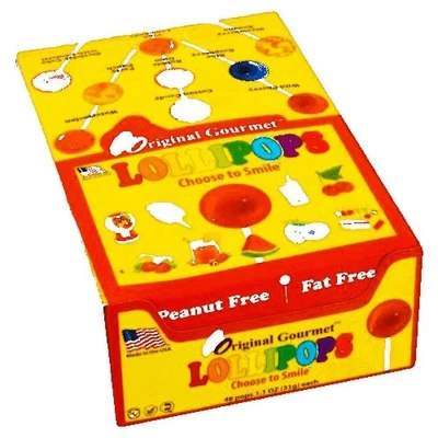Original Gourmet Gluten-Free Lollipops, 1.1 Oz, 48 Count Box - Image 1 of 4