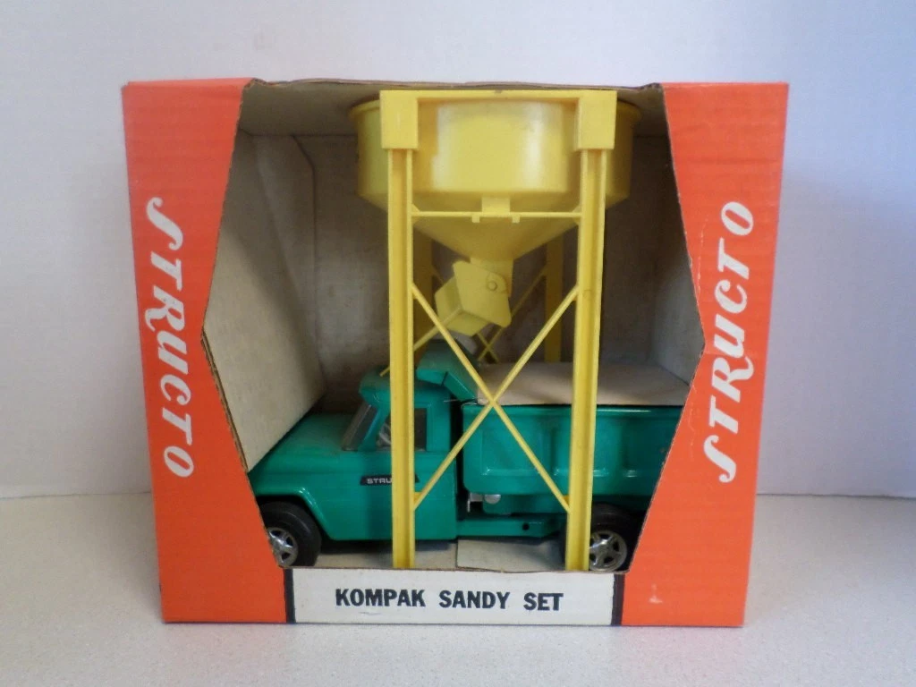 Structo 1960 Year of Manufacture Vintage Manufacture Diecast Dump