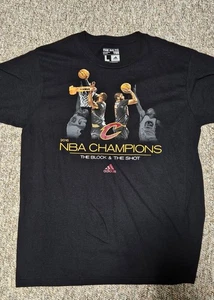 2016 Finale LeBron & Kyrie T-Shirt The Block & The Shot Large - Bild 1 von 4