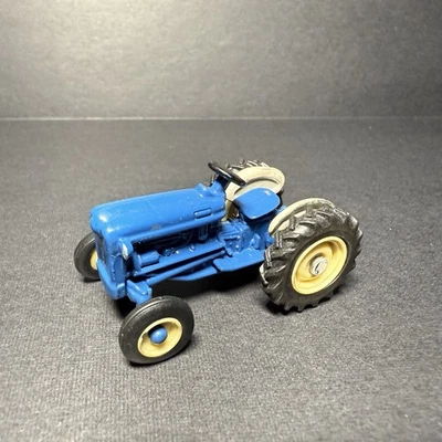 Ford Blue 1/64 Tractor Metal Diecast 0518Q00 Vintage Christmas Toy #1282 - Image 1 of 4