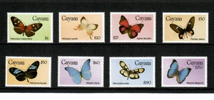 Guyana 1994 - Butterflies - Set of 8 stamps - Scott #2819-26 - MNH - Picture 1 of 3