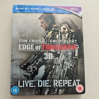 Edge of Tomorrow (Live Die Repeat) - 3D / 2D Steelbook Blu ray - Tom Cruise - Image 1 of 2