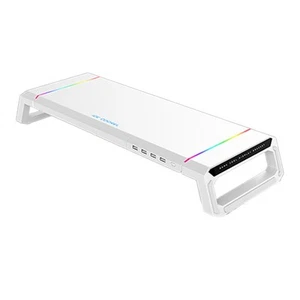 4USB Support de Moniteur D'Ordinateur Organiseur de Bureau Écran 5982 - Photo 1/21