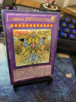 Yugioh Elemental Hero Divine Neos 1st Edition LCGX-EN077 DY 47 - Image 1 of 2