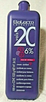 Salerm Crema Oxidante Desarrollador Peróxido Oxidante 20 Vol. Aloe Vera 6 % 36 oz/1000 ml Foto 1 de 2
