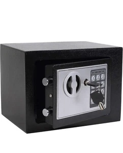 Caja Fuerte Grandes Cajas Fuertes Digitales De Seguridad Contra Fuego Dinero NEW - Picture 1 of 5