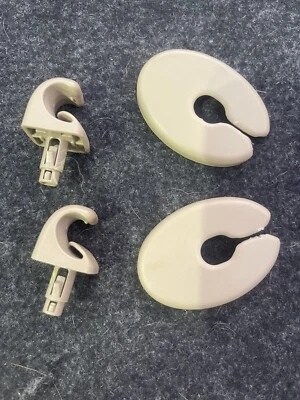 2006 LEXUS IS250 IS350 SUNVISOR SUN VISOR COVER PLASTIC TAN  OEM - Image 1 of 2