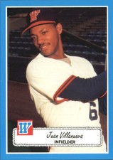 1990 Wichita Wranglers Rock's Dugout #22 Juan Villanueva