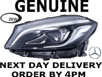 GENUINE OEM ZKW Mercedes A Class W176 Facelift LED Headlight Left 2016-18 - image 1 of 4