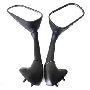 Brand new Black Motorcycle Rearview Mirrors For Yamaha YZF-R1 2004 2005 2006 - Foto 1 di 5