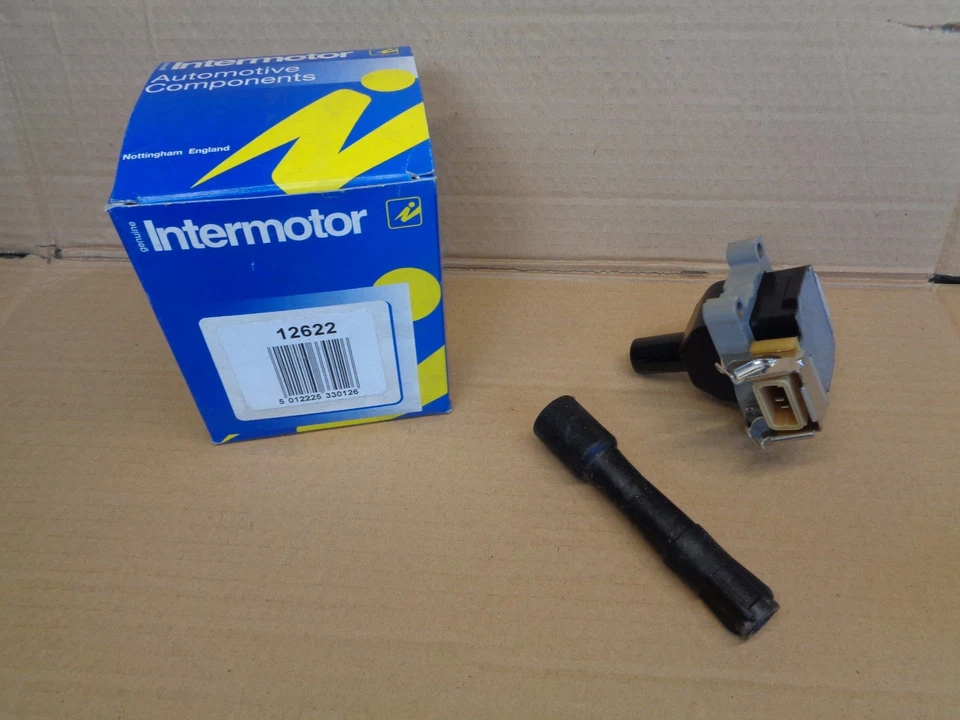 NEW GENUINE INTERMOTOR 12622 IGNITION COIL BMW 3 5 7 8 SERIES 12131402440 - Image 1 of 3