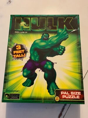 Hulk Pal Size Puzzle 3' Feet Tall Pressman 2003 Marvel Universal - Image 1 of 4