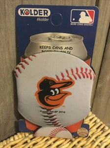 Baltimore Orioles SOFT FOAM CAN BOTTLE COOZIE KOOZIE COOLER MLB Kolder 2016 - Picture 1 of 2