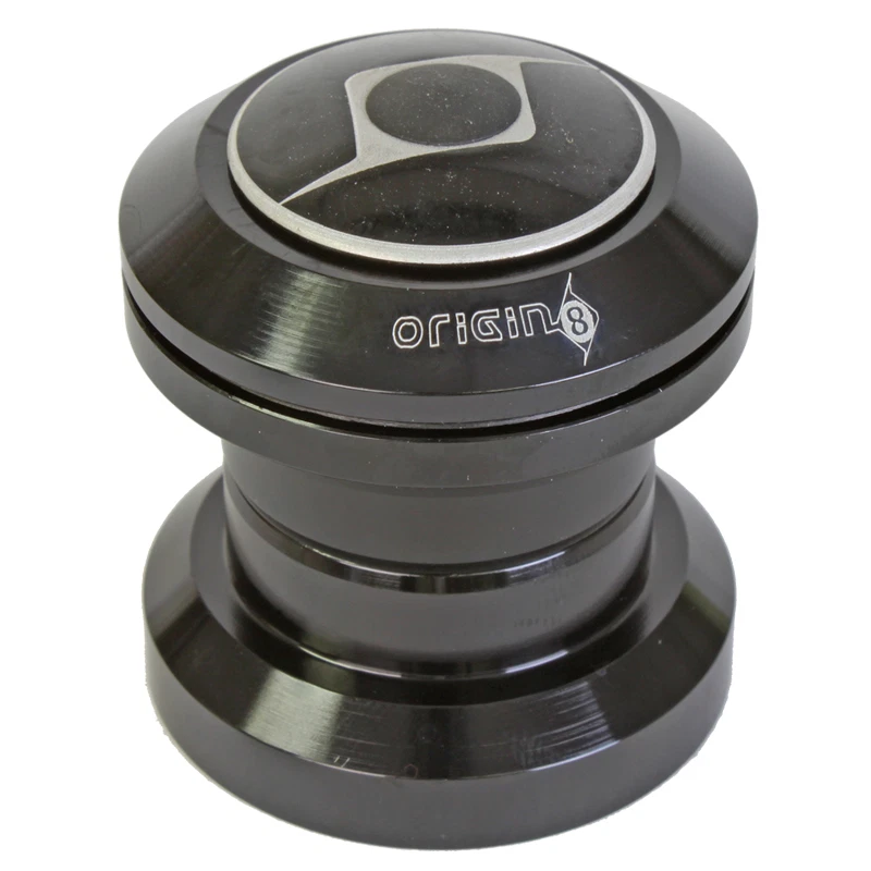Origin-8 Pro Threadless Headset Black 1-1/8" / 28.6mm Sealed Cartridge Bearings - Image 1 of 1