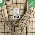 Brooks Brothers Mens Large Button Down Short Sleeve Dress Shirt