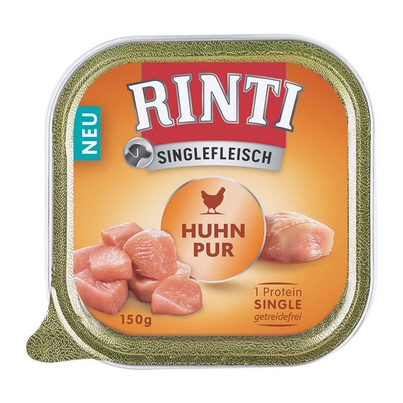Rinti Schale Singlefleisch Huhn Pur | 10x 150g - Bild 1 von 1