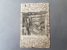 CPA / Carte postale ancienne - BAUME LES MESSIEURS - Descente des échelles (39)