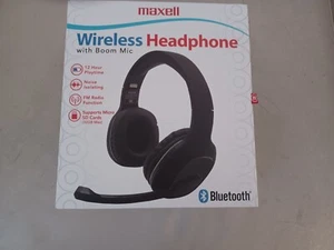 Maxell BT Boom MIC Headset Part # 199342 - Picture 1 of 2