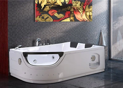 Whirlpool massage hydrotherapy bathtub hot tub ELITE double pump 2 two persons - Image 1 of 4