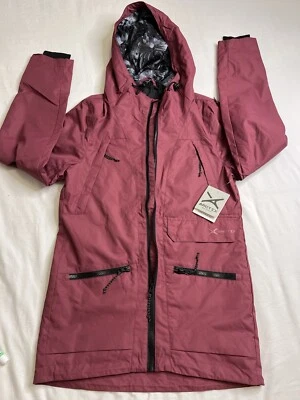 Arctix女式防护非绝缘外壳夹克。 连帽拉链口袋 XS — 第 1/4 张图片