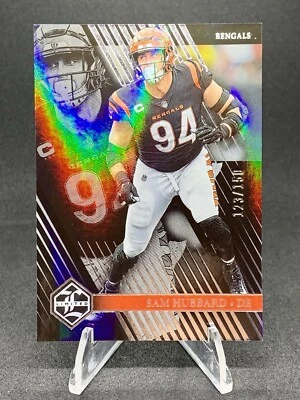 SAM HUBBARD 2023 Panini Limited Football SILVER SPOTLIGHT 123/150  #25 Bengals! - Image 1 of 2