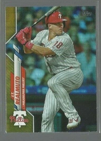 2020 Topps Gold Foil #220 J.T. Realmuto (ref 86865) - Image 1 of 1