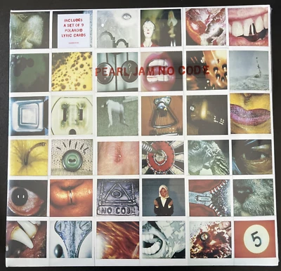 PEARL JAM NO CODE VINYL RECORD LP W/ LYRIC CARDS LIMITED NEW SEALED MINT - Image 1 of 2