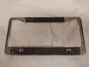 Marco de placa de metal para concesionario de automóviles Honda Thousand Oaks, California - Imagen 1 de 3