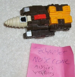 Transformers G1 Nosecone Technobot Action Figure (Computron) Hasbro 1987 - Picture 1 of 6