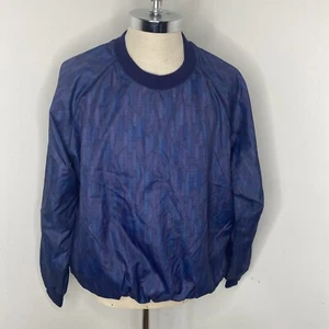Vintage Sunderland Of Scotland Pullover Men XL Blue Purple Waterproof Jacket 90 - Picture 1 of 8