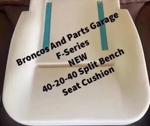1994-1995 OBS Ford F150 F250 F350 Seat Cushion For 40/20/40 SPLIT BENCH SEAT - Picture 1 of 7