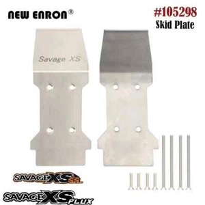105298 Front Rear Lowe Skid Plate Bumper FOR RC Part HPI Savage XS Flux SS RTR - Picture 1 of 8