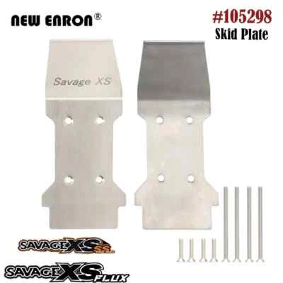 105298 Front Rear Lowe Skid Plate Bumper FOR RC Part HPI Savage XS Flux SS RTR - Image 1 of 4