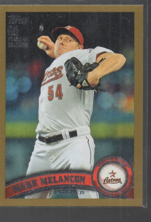 MARK MELANCON   2011 TOPPS UPDATE GOLD CARD #US281 - Image 1 of 1