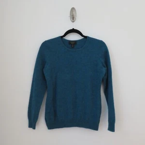 Maglione Charter Club donna cashmere manica lunga a costine taglia M girocollo accogliente - Foto 1 di 13