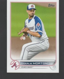 Charlie Morton Team: Atlanta Braves 2022 Topps #82 - Picture 1 of 2