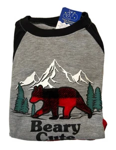 Holiday FamJams Kid's Unisex Fleece Pants & Long Sleeve Pajama Set - Picture 1 of 2