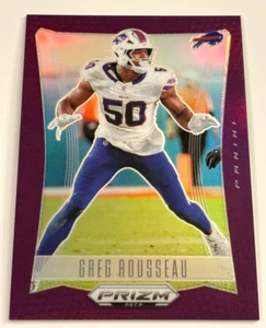 Greg Rousseau 2024 Prizm Deca Purple Prizm Card /99 !!!! - Picture 1 of 1
