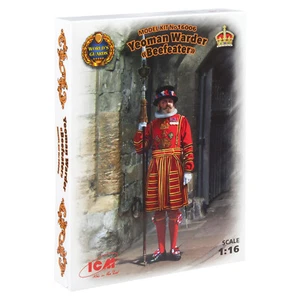 Yeoman Warder “Beefeater” 1 figure Plastic Model kit 112mm Scale 1:16 ICM 16006 - Picture 1 of 12
