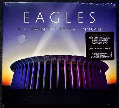 Eagles--- Live From The Forum MMXVIII 2 Cd + Dvd --Super De Luxe Box-Set ovp - Bild 1 von 2