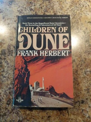 Children of Dune Paperback Berkley Books April 1984 Science Fiction Book  - Image 1 of 4