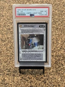 1995 Star Wars CCG R2 - D2 PSA 8  NM-MT Premier - Limited - Light Side - Picture 1 of 7