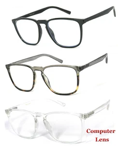 Gafas cuadradas de moda para computadora antiazules bloqueo de luz lentes gafas - Imagen 1 de 9