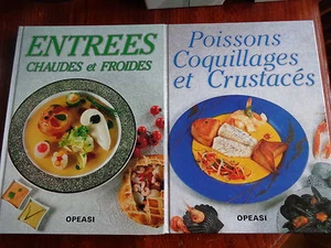 COFFRET CUISINE ENTREES CHAUDES ET FROIDES + POISSONS COQUILLAGES ET CRUSTACES - Picture 1 of 10