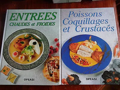 Coffret Cuisine Entrees Chaudes Et Froides + Poissons Coquillages Et Crustaces • 15.99€